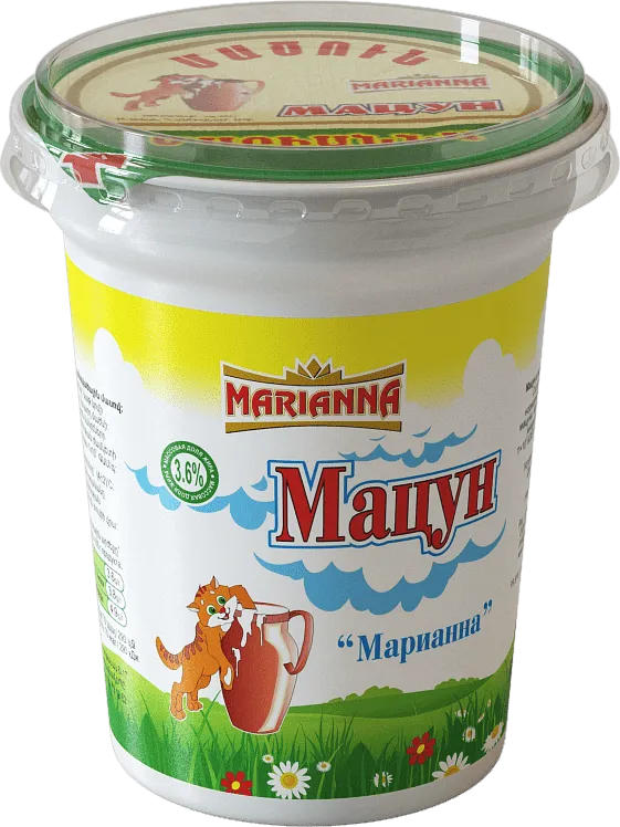 Мацони  ''Марианна'' 400г, жирность: 3.6%