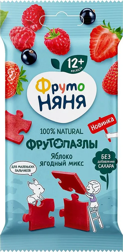 Фруктовые кусочки "Фруто Няня" 20г
