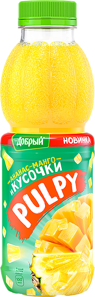 Drink "Pulpy" 450ml Pineapple & mango