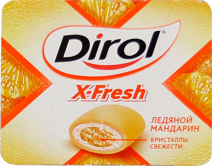 Մաստակ «Dirol X-Fresh» 18գ Մանդարին