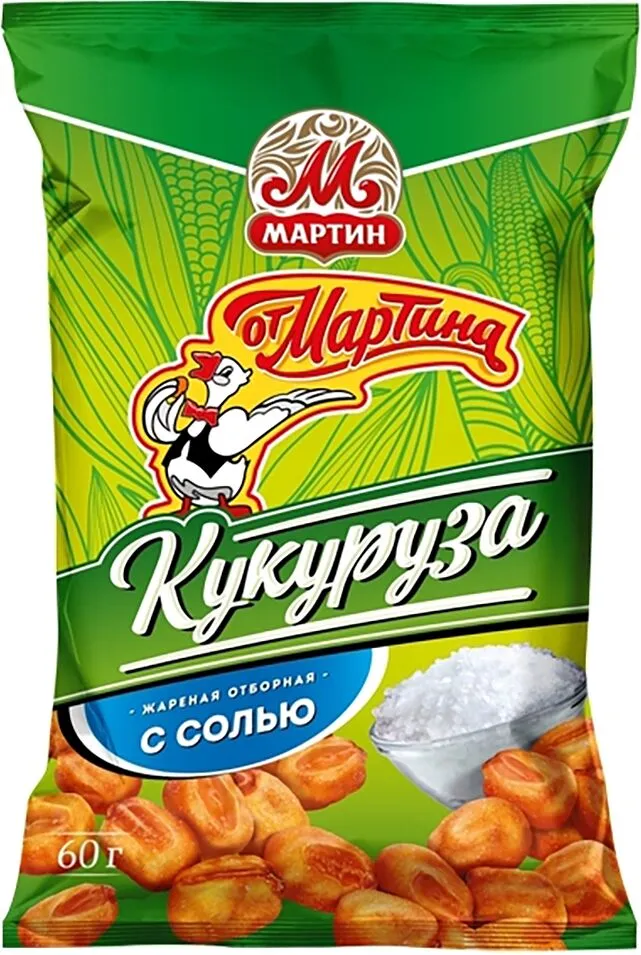 Кукуруза с морской солью "От Мартина" 60г 