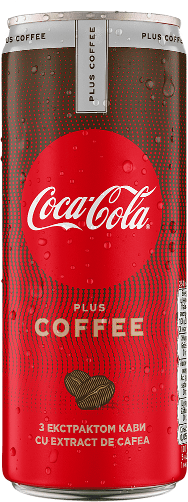 Զովացուցիչ գազավորված ըմպելիք սուրճով «Coca Cola» 250մլ 
