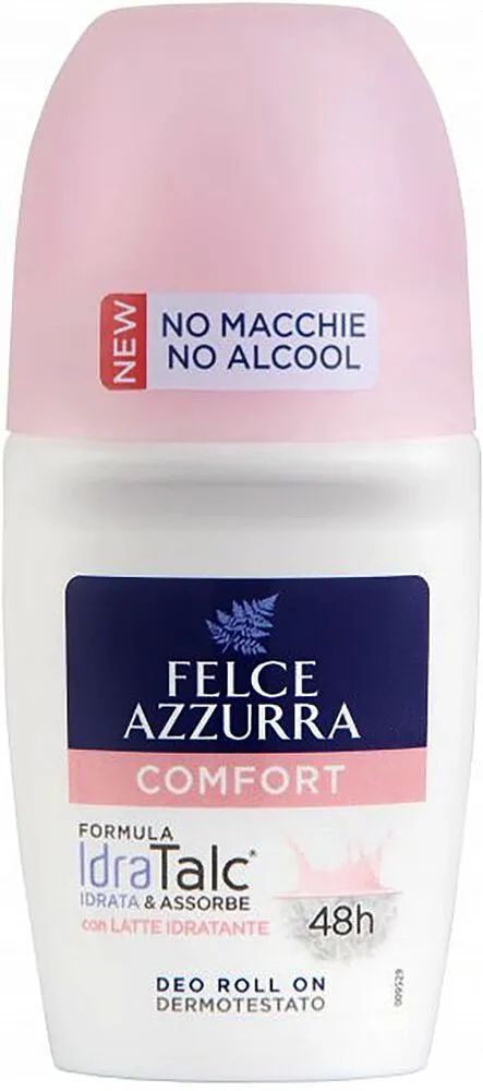 Deodorant roll-on "Felce Azzurra Comfort" 50ml
