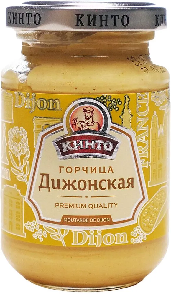 Горчица "Кинто Дижонская" 170г