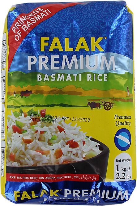 Long-grain rice "Falak Basmati" 1kg 