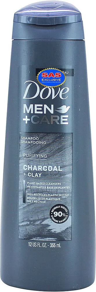 Shampoo "Dove Men+Care" 355ml
