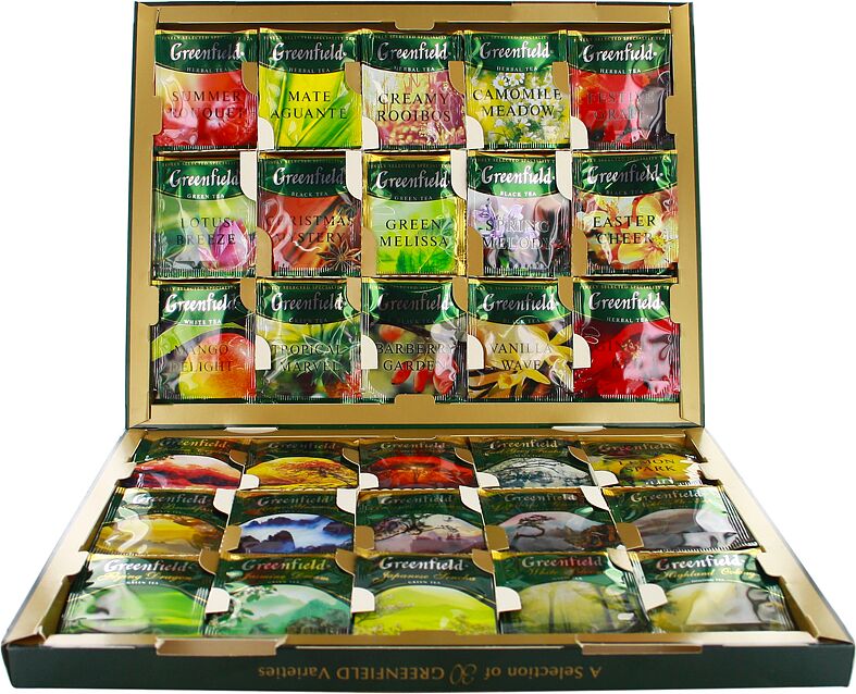 Tea collection "Greenfield Premium" 