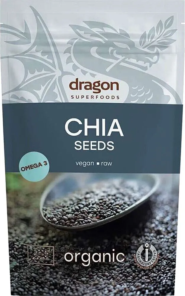 Семена чиа "Dragon Superfoods" 200г