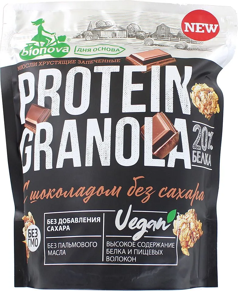 Мюсли "Bionova Granola Protein" 280г