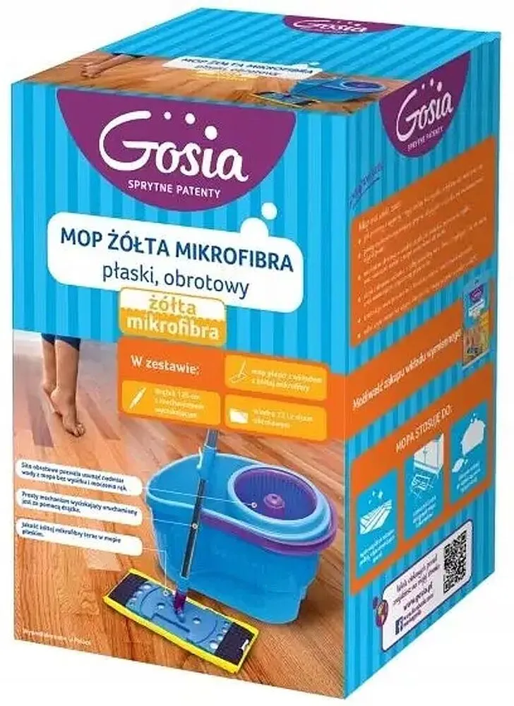 Floor bucket and mop "Gosia"
