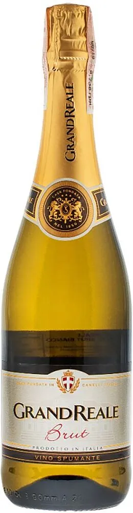 Игристое вино "Grand Reale Brut" 0.75л