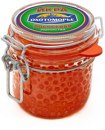 Red caviar "Охотоморье" 230g 