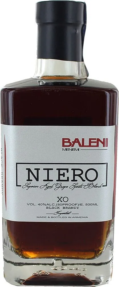 Коньяк "Baleni Menemi Niero XO" 0.5л