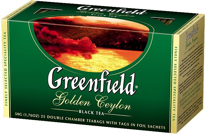 Black tea "Greenfield Golden Ceylon" 50g