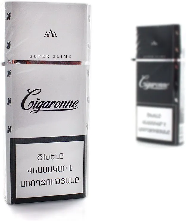 Сигареты "Cigaronne Super Slims"