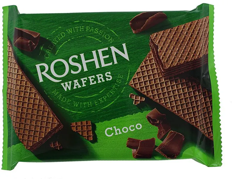 Chocolate wafer "Roshen Wafers Choco" 72g