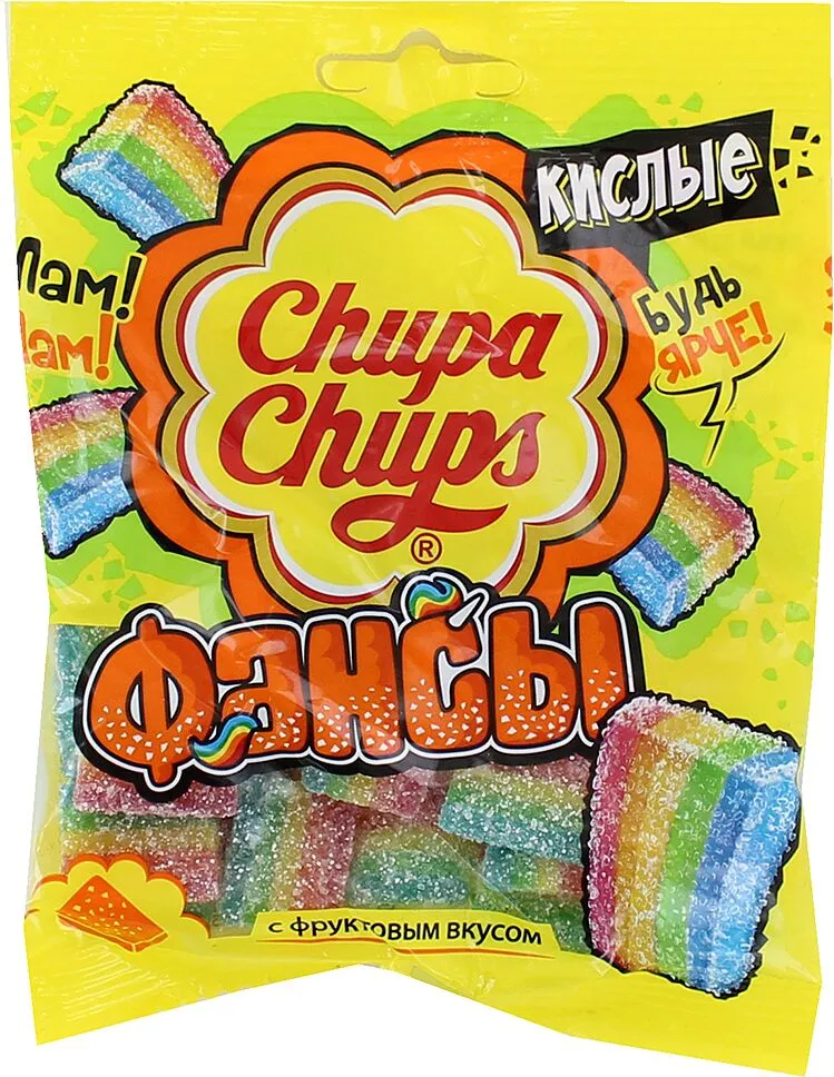 Կոնֆետներ դոնդողե «Chupa Chups» 70գ