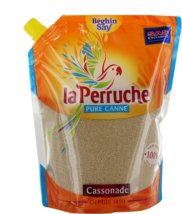 Cane sugar "La Perruche" 750g