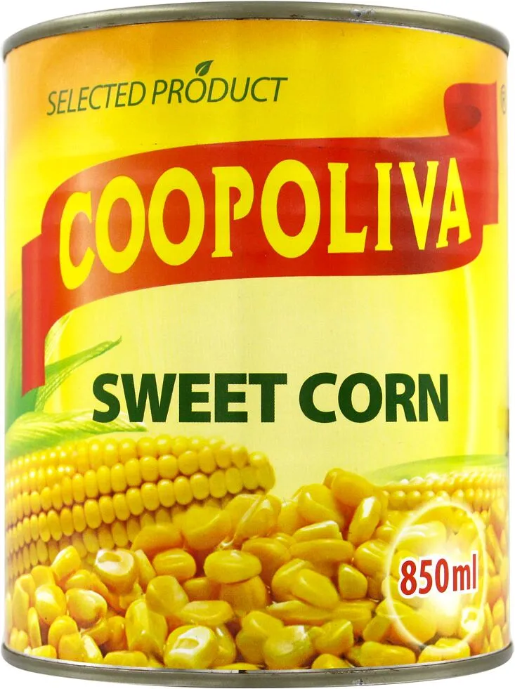 Եգիպտացորեն «Coopoliva» 850գ 