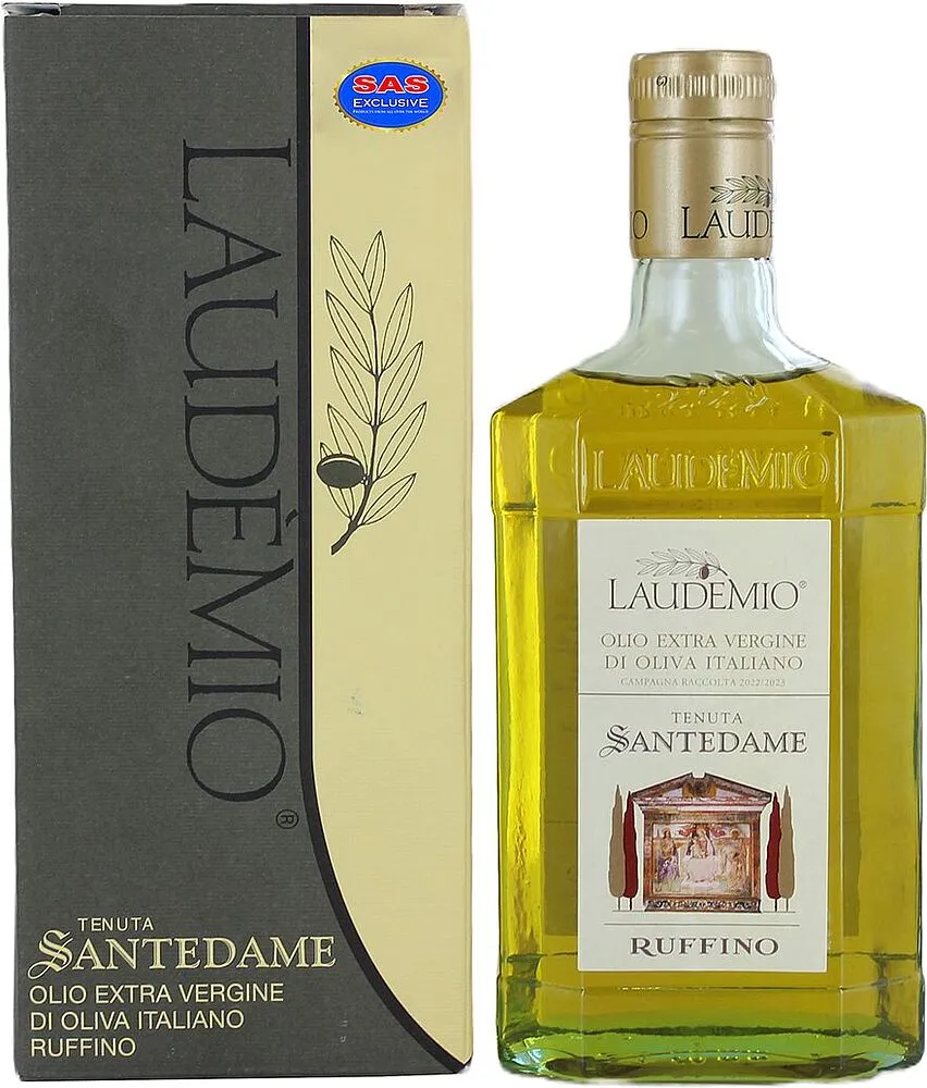 Ձիթապտղի ձեթ «Ruffino Laudemio Extra Virgin» 500մլ