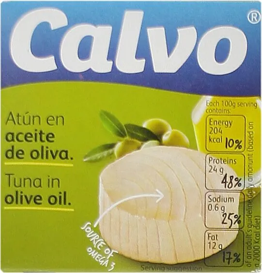 Tuna in oil "Calvo" 80g