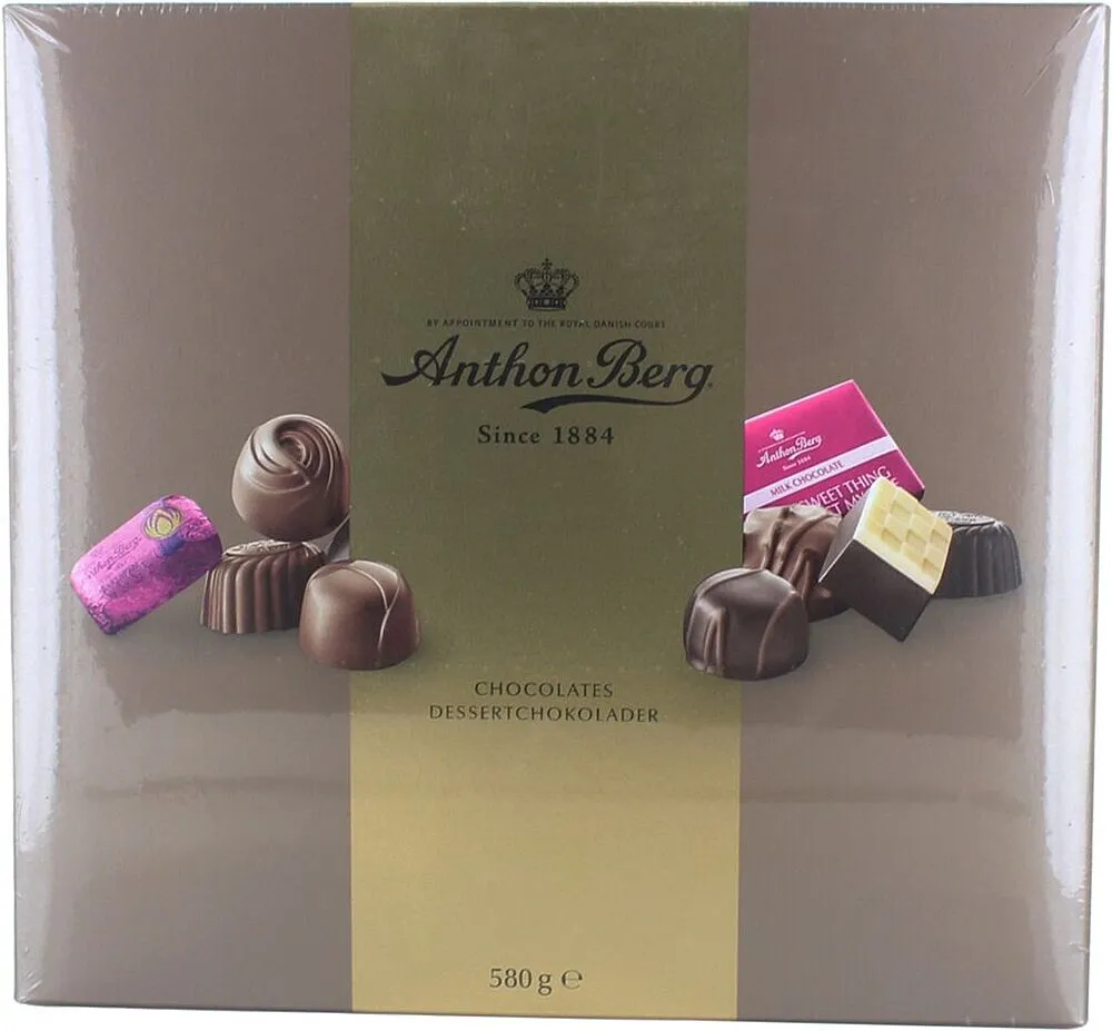 Набор шоколадных конфет "Anthon Berg" 580г