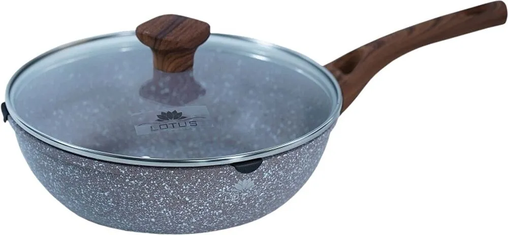 Pan with lid "Lotus"
