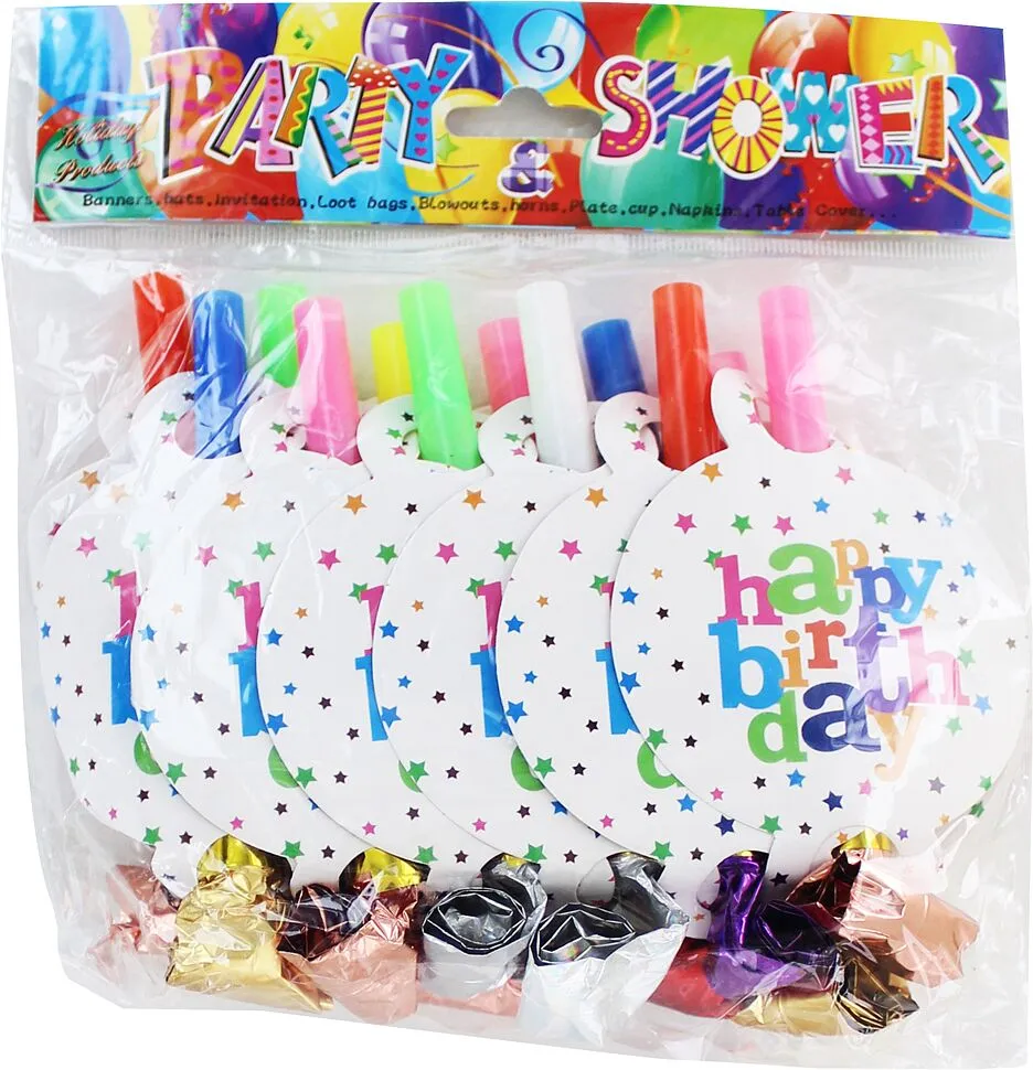 Party horn "Party" 12 pcs