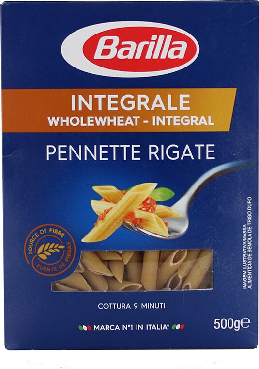 Pasta "Barilla Integrale Pennette Rigate" 500g 