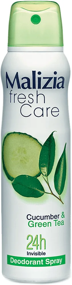 Aerosol deodorant ''Malizia Care Cucumber & Green tea'' 150ml 
