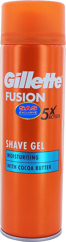Սափրվելու գել «Gillette Fusion 5» 200մլ