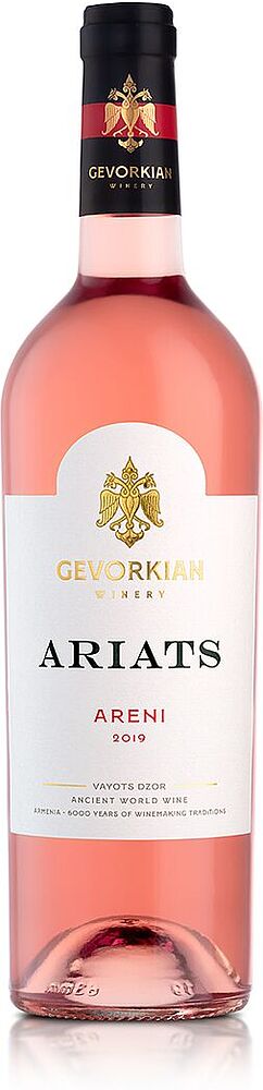 Rose wine "Ariats" 0.75l