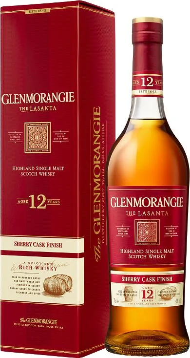  Whisky "Glenmorangie Lasanta 12" 0.7l