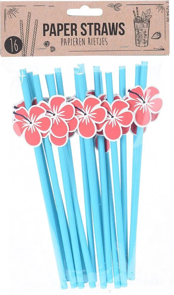 Straws 16pcs.
