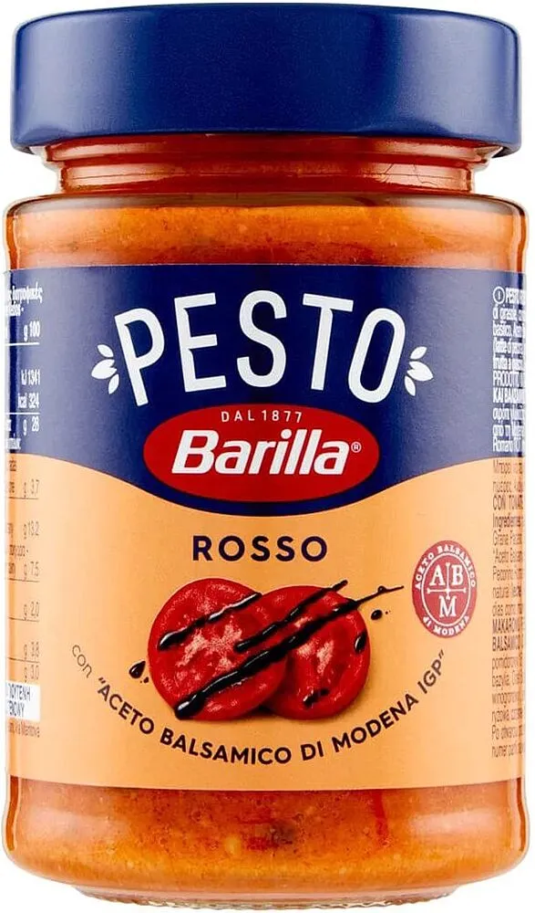 Balsamic vinegar pesto sauce "Barilla" 190g