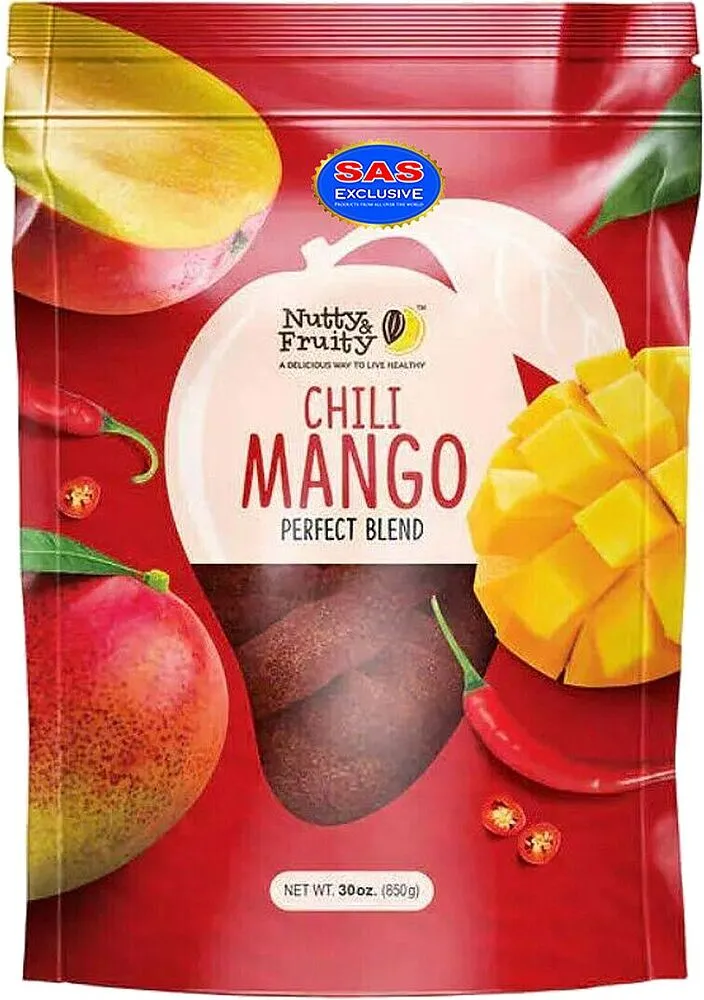 Dried fruit "Nutty & Fruity" 850g Mango with chilli
