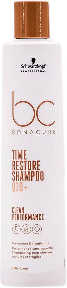 Шампунь "Schwarzkopf BC Time Restore Q10+" 250мл