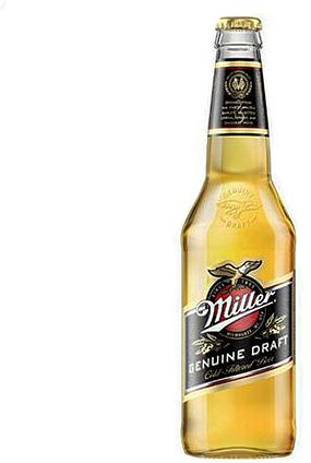 Пиво "Miller Genuine Draft" алк. 4,4%  0.47л 