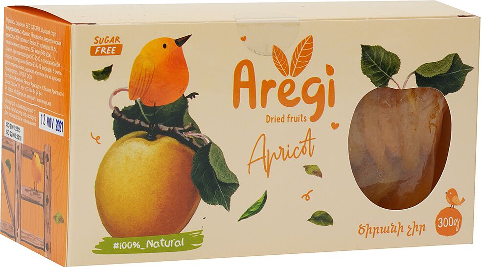 Dried fruits "Aregi" 300g Apricot
