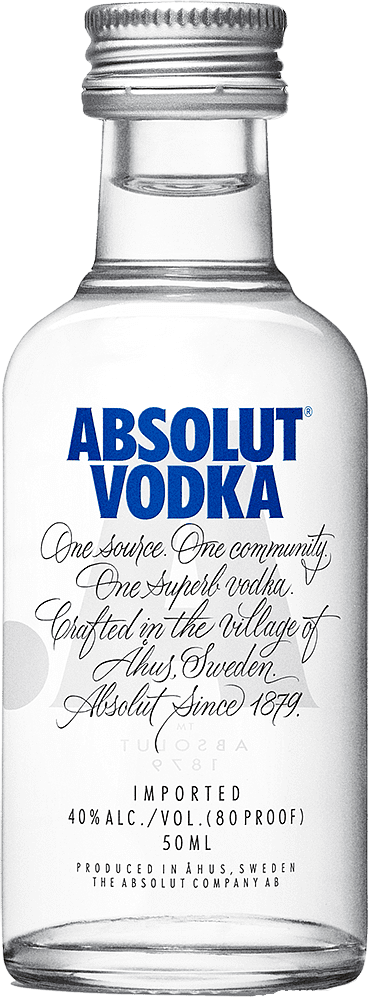 Vodka "Absolut" 0.05l  