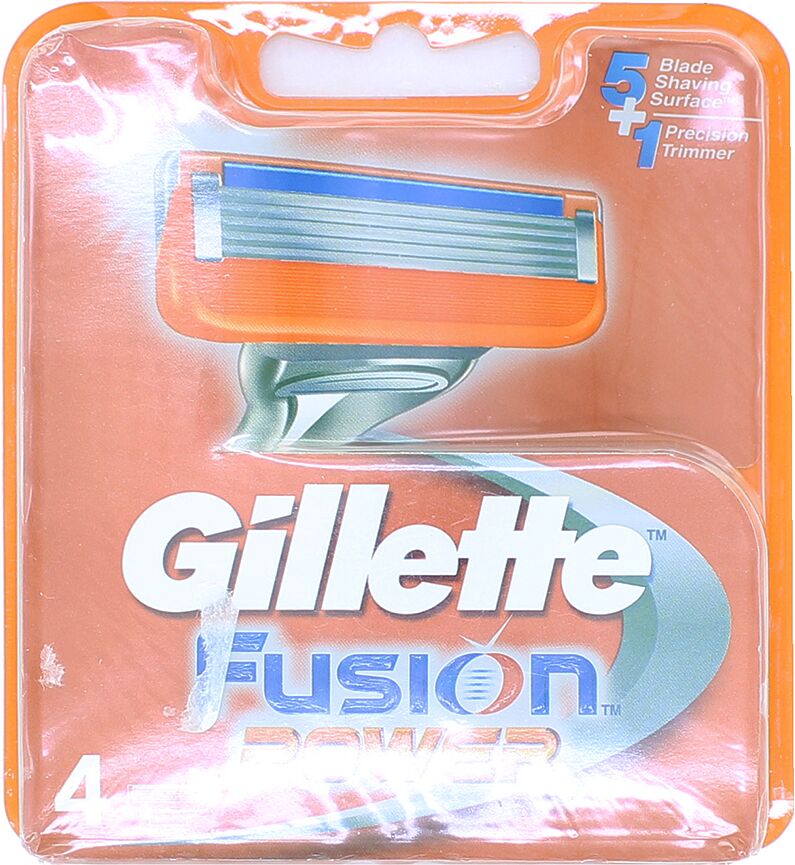 Սափրող սարքի գլխիկներ «Gillette Fusion Power» 4հատ