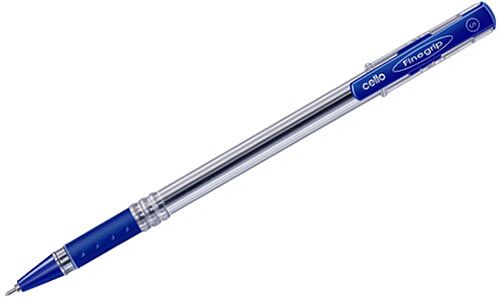 Blue pen "Cello Finegrip" 