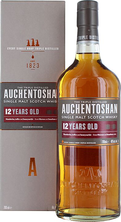 Whiskey "Auchentoshan 12" 0.7l