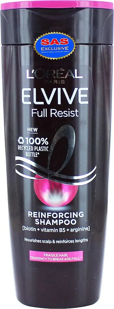 Shampoo "L'Oreal Elvive Full Resist" 400ml
