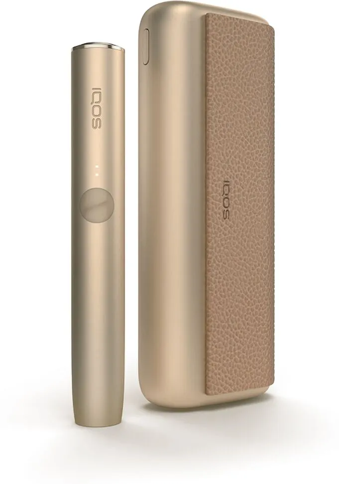 Tobacco heating system "IQOS ILUMA PRIME GOLDEN KHAKI"
