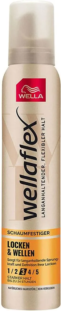 Hair mousse "Wella Wellaflex" 200ml
