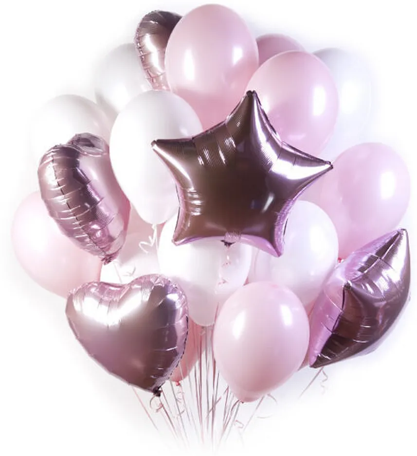 Helium gas Balloons 18pcs