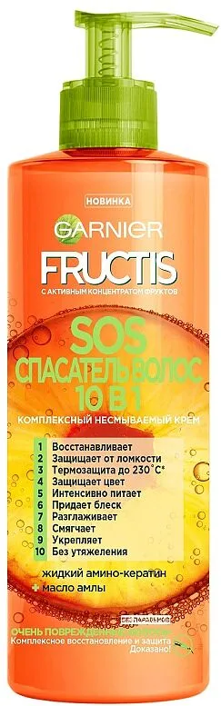 Hair cream "Garnier Fructis" 400мл