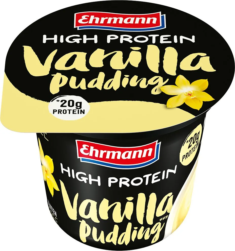 Пудинг ванильный "Ehrmann High Protein" 200г, жирность: 1.5% 