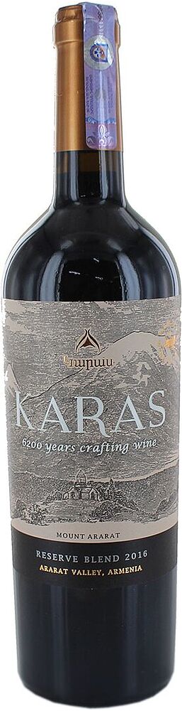 Red wine "Karas" 0.75l